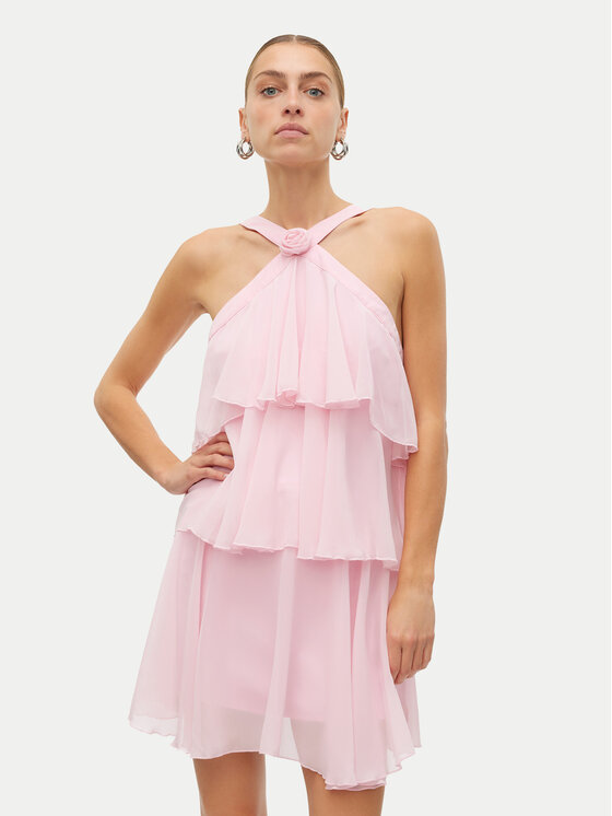 Vero Moda Vero Moda Koktélruha Felicia 10329767 Rózsaszín Regular Fit