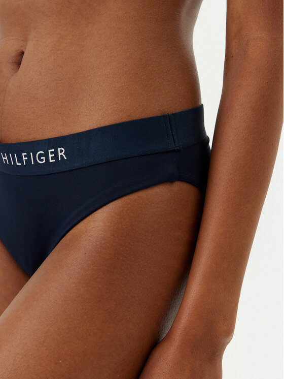 Tommy Hilfiger Tommy Hilfiger Spodný diel bikín UW0UW04120 Tmavomodrá