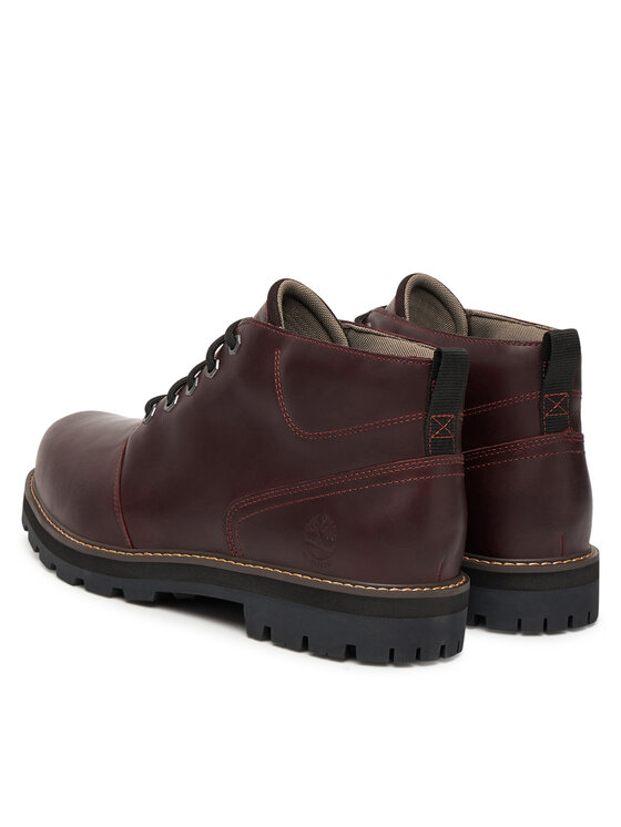 Timberland Timberland Gležnjarji Britton Road Waterproof Chukka TB0A69TWEIW1 Bordo rdeča