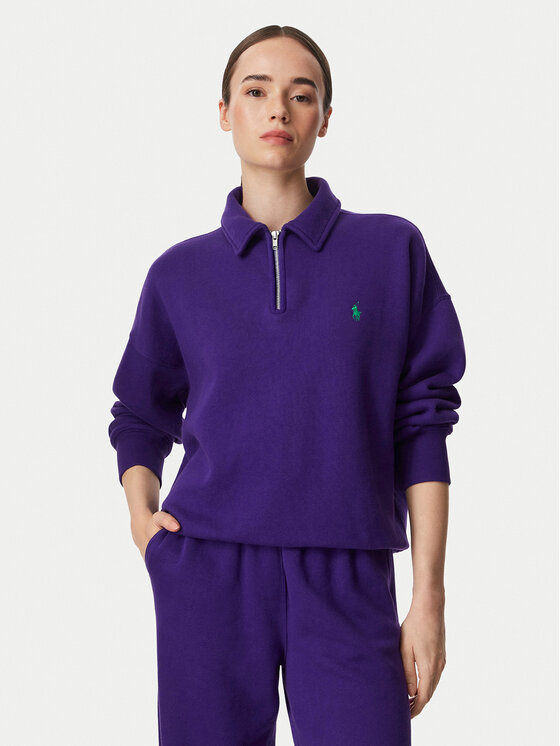 Polo Ralph Lauren Polo Ralph Lauren Bluza 211B18685015 Fioletowy Regular Fit