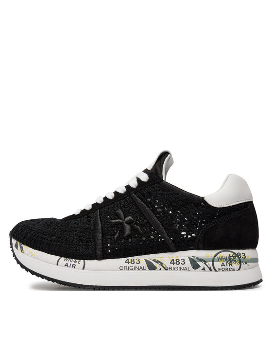 Premiata Premiata Sneakersy Conny VAR 6347 Czarny