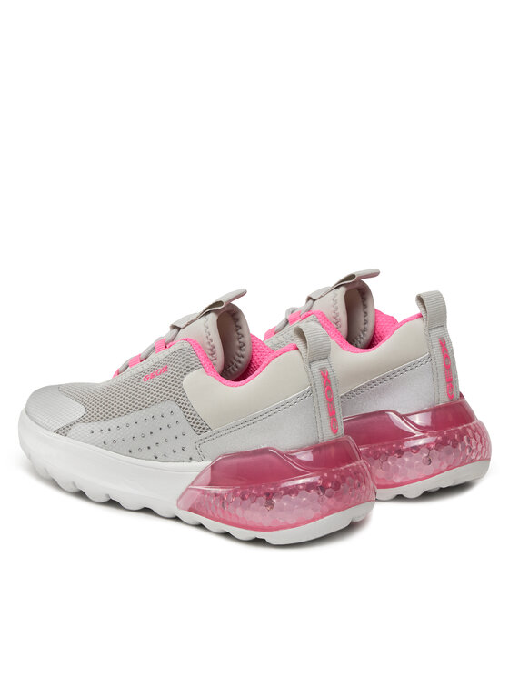 Geox Geox Sneakers J Activart Illuminus J45LZA 0149J C1W8L S Argento