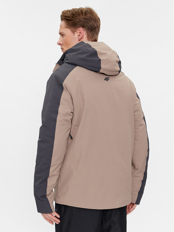 4F 4F Skijacke 4FAW23TTJAM347 Grau Regular Fit