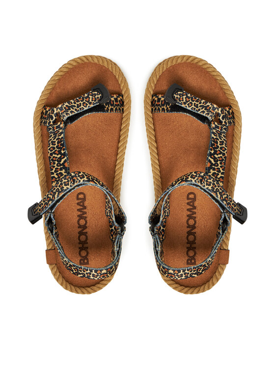 Bohonomad Bohonomad Sandalen Miami Elastic MIA.12-LEO Braun