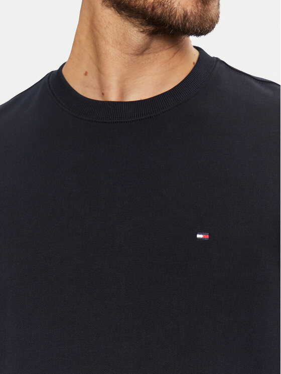 Tommy Hilfiger Tommy Hilfiger Bluza Essential MW0MW37237 Granatowy Regular Fit