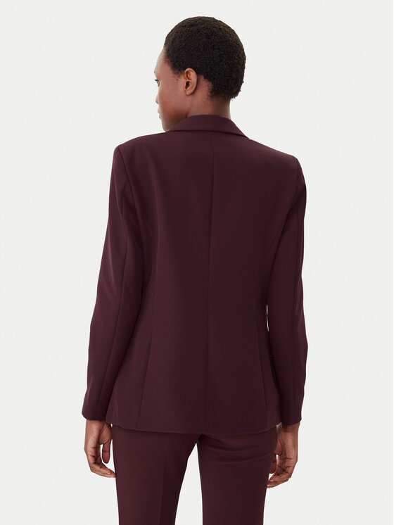 Maryley Maryley Suknjič 25IB187/M06/43BU Bordo rdeča Regular Fit