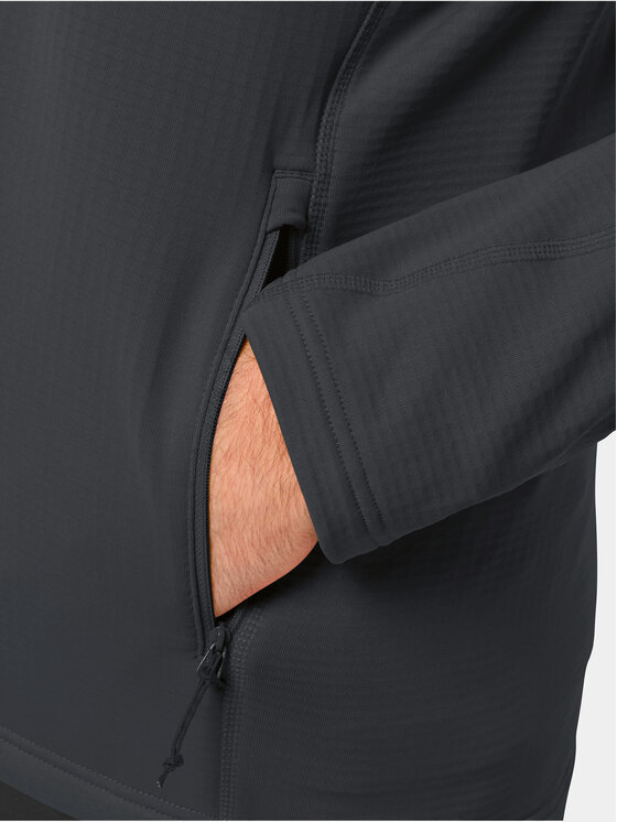 Jack Wolfskin Jack Wolfskin Technisches Sweatshirt Kolbenberg Fz 1710521 Schwarz Regular Fit
