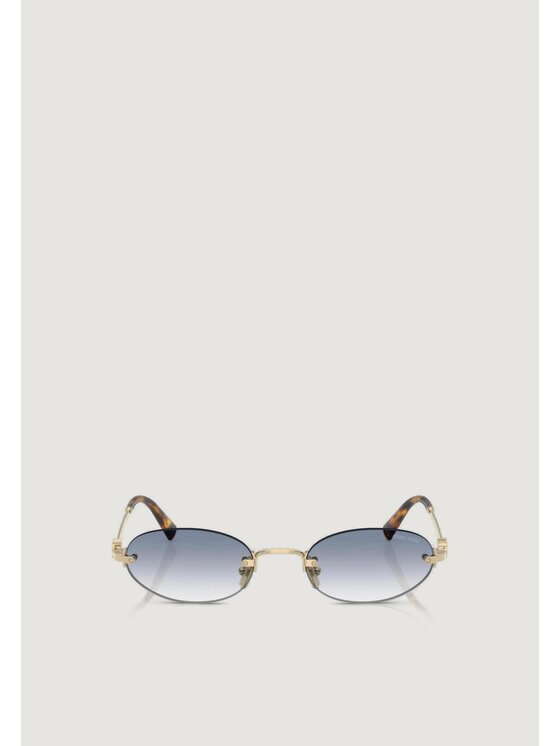 Miu Miu Miu Miu Okulary przeciwsłoneczne 0MU A54S ZVN80O Złoty