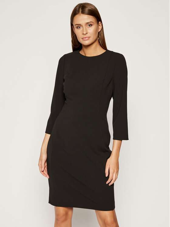 Calvin Klein Calvin Klein Φόρεμα κοκτέιλ K20K201517 Μαύρο Regular Fit