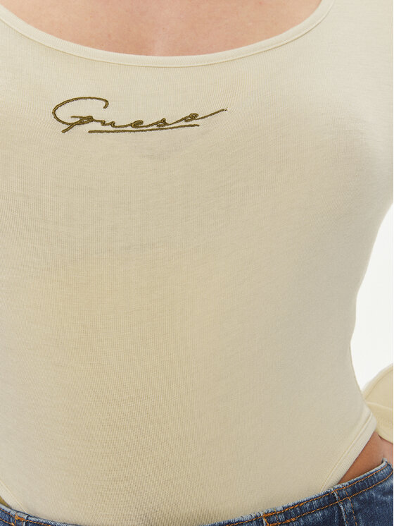 Guess Guess Bodi Allycia V4RP05 KC2V0 Bež Slim Fit