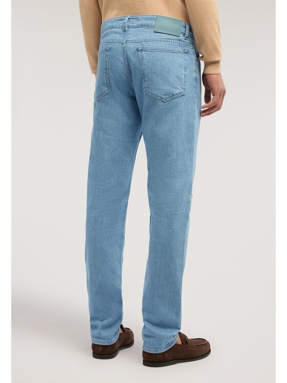 Trussardi Trussardi Jeansy P400HH04844N0DJ Turkusowy Slim Fit