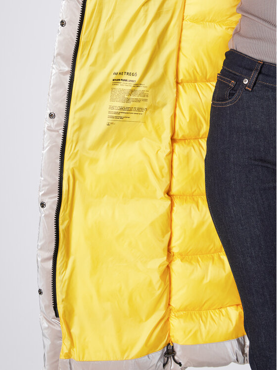 Hetregó Hetregó Μπουφάν πουπουλένιο Summer 8M783 22WD16 Μπεζ Regular Fit