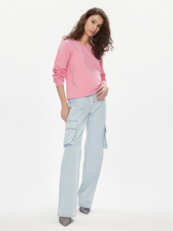 Liu Jo Liu Jo Bluza TA4225 FS090 Różowy Regular Fit