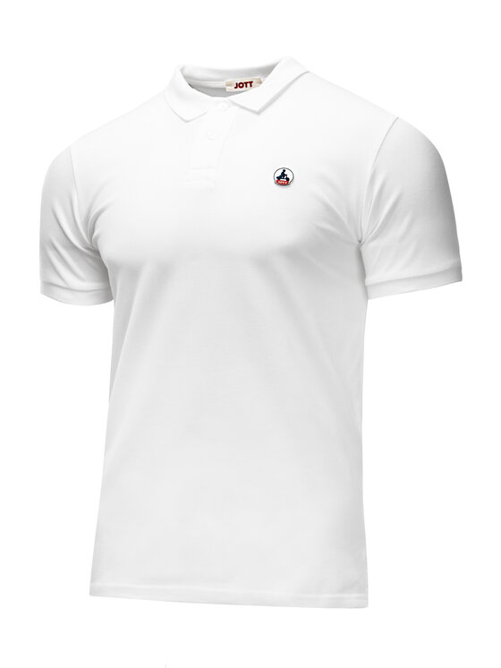 Jott Jott Polo SS23MPOL10-901_L Biały Regular Fit