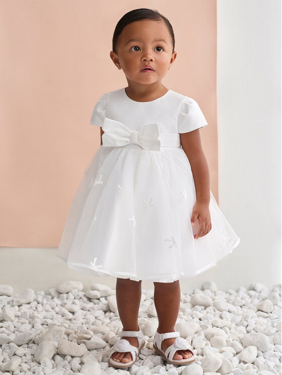 Abel & Lula Abel & Lula Elegantes Kleid 5003 Écru Regular Fit