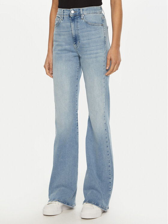 Tommy Jeans Tommy Jeans Дънки Sylvia DW0DW19568 Син Flare Fit