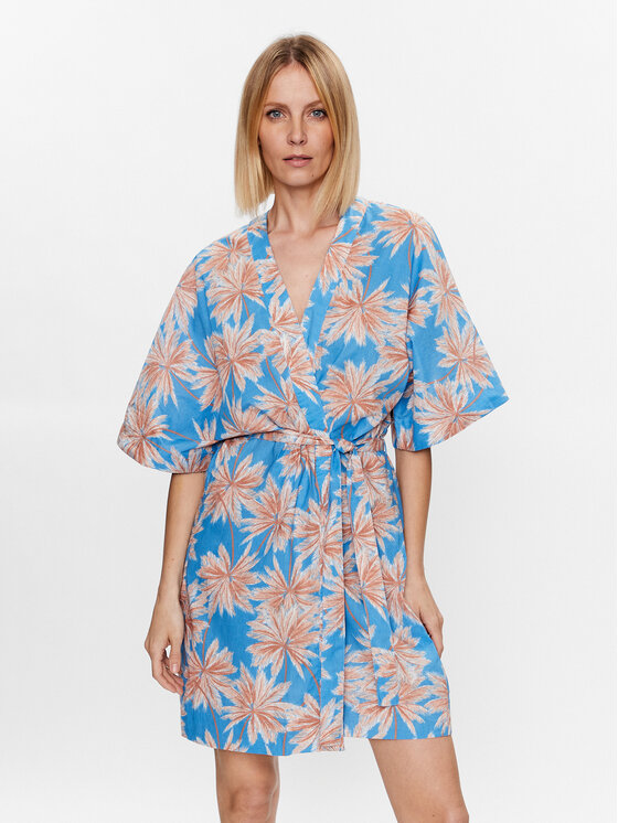 Bañador Roxy Mujer Kimono Rebel Sun Roxy Azul Tops Roxy Rebel