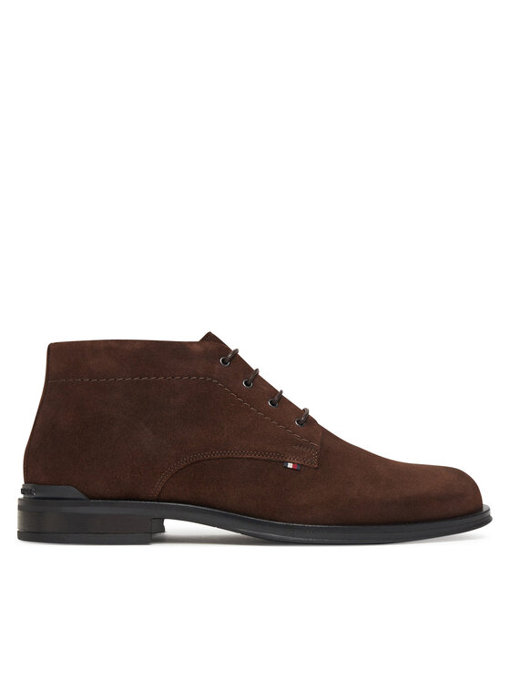 Tommy Hilfiger Tommy Hilfiger Черевики Corporate FM0FM05579 Коричневий