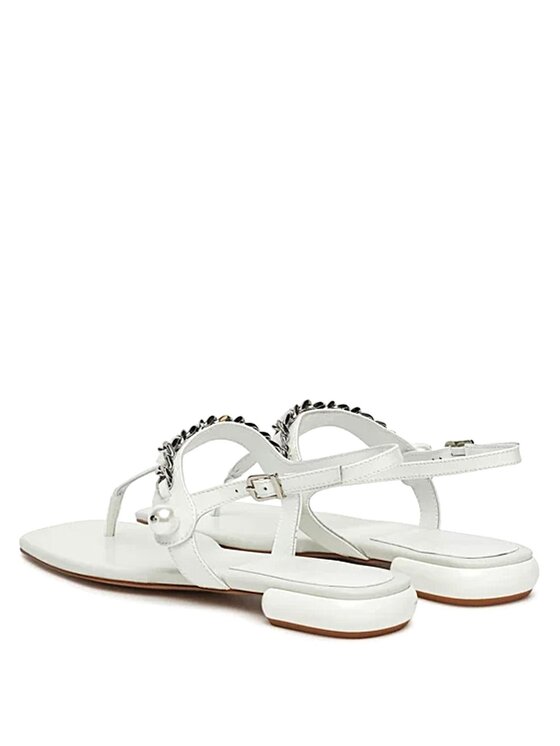 Miu Miu Miu Miu Sandali 5Y142E Bianco