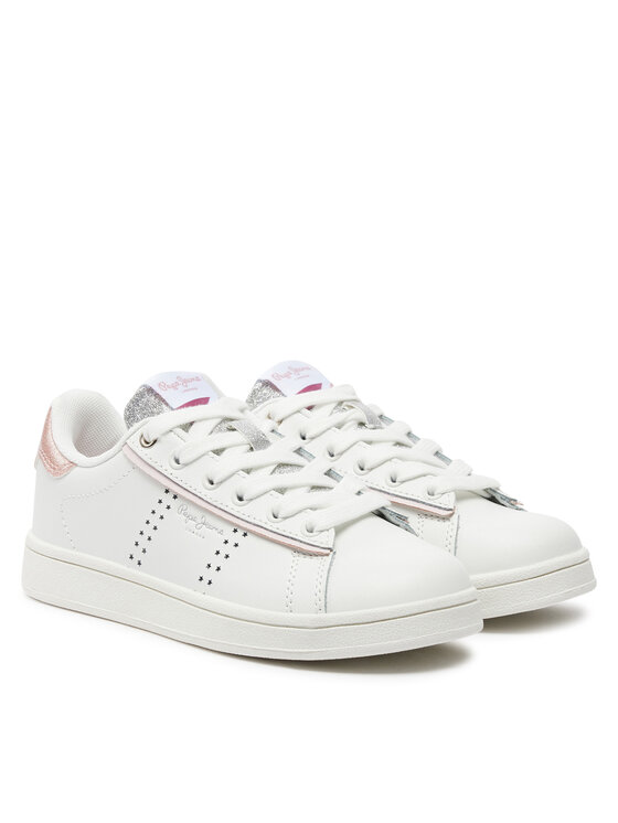 Pepe Jeans Pepe Jeans Sneakersy Player Night G PGS30600 Biały