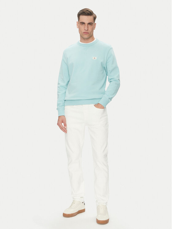 Calvin Klein Jeans Calvin Klein Jeans Bluză J30J327115 Albastru celest Regular Fit