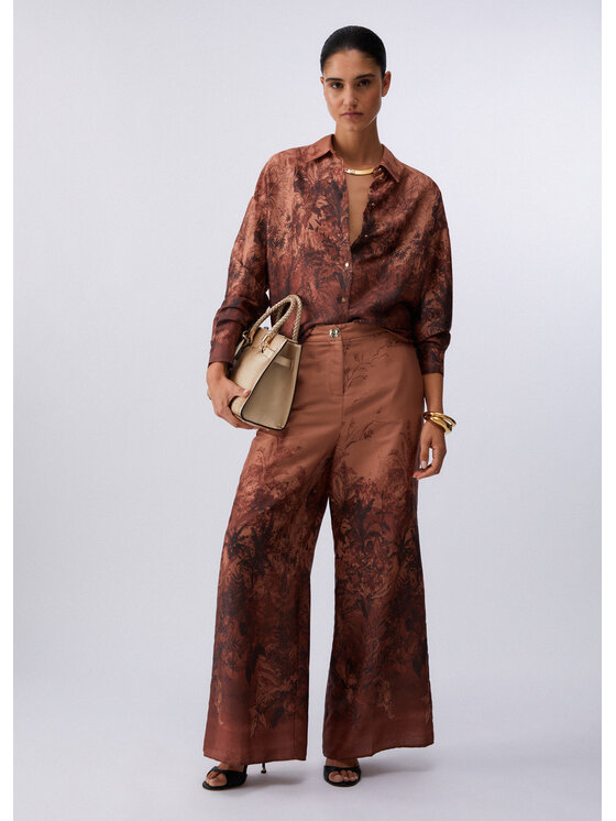 Liu Jo Liu Jo Pantalone da abito CA6335TS01AP9655 Marrone Regular Fit
