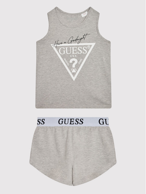 Guess Pyžamo J1BG00 J1311 Sivá Regular Fit