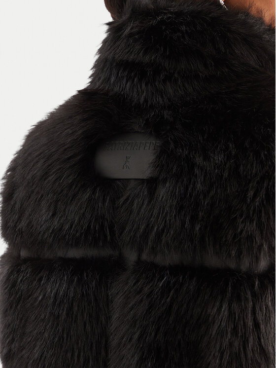 Patrizia Pepe Patrizia Pepe Γούνα 2O0175 E077 Μαύρο Regular Fit