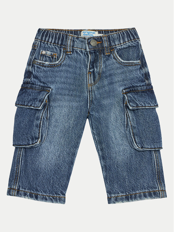 Chłopięce Jeansy Original Marines, Rozmiar 6/9M, Niebieskie, DEA0620NM