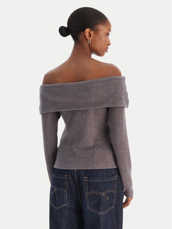 Vero Moda Vero Moda Sweter Kaia 10333298 Szary Regular Fit