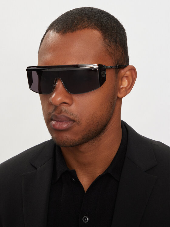 PHILIPP PLEIN PHILIPP PLEIN Päikeseprillid De Rigo Group SPP013M Must