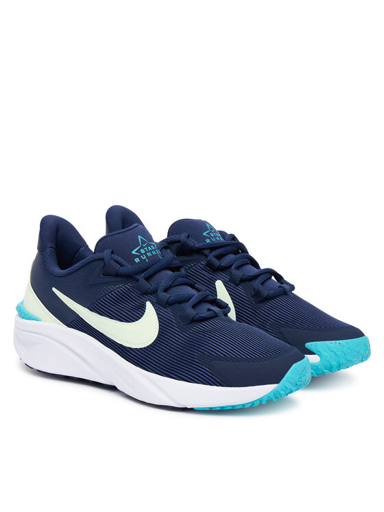 Nike Nike Laufschuhe Star Runner 4 Nn (GS) DX7615 409 Dunkelblau