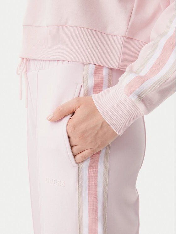 Guess Guess Felpa V5GQ17 KCRT1 Rosa Regular Fit