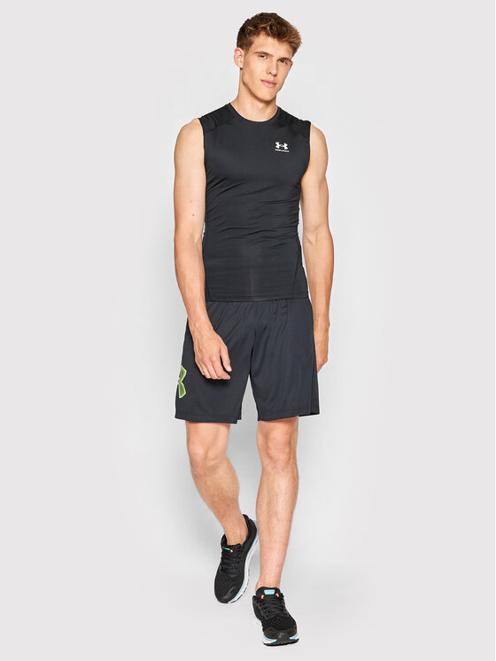 Under Armour Under Armour Techniniai marškinėliai HeatGear® 1361522 Juoda Slim Fit