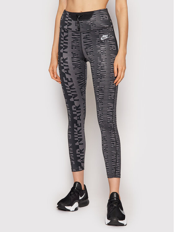 Nike Leggings Air Epic Fast CZ9388 Grigio Tight Fit • Modivo.it