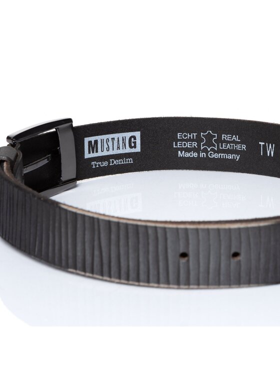 Mustang Mustang Cintura da uomo BELT Nero