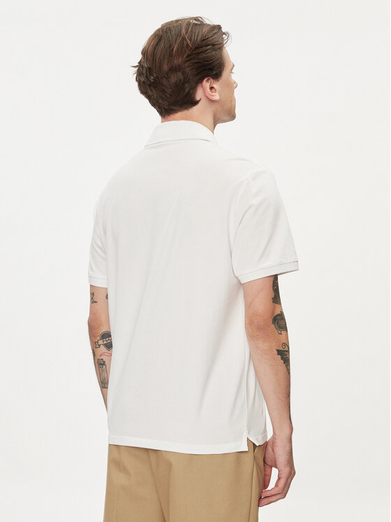 Pepe Jeans Pepe Jeans Polo Harper PM542157 Biały Regular Fit