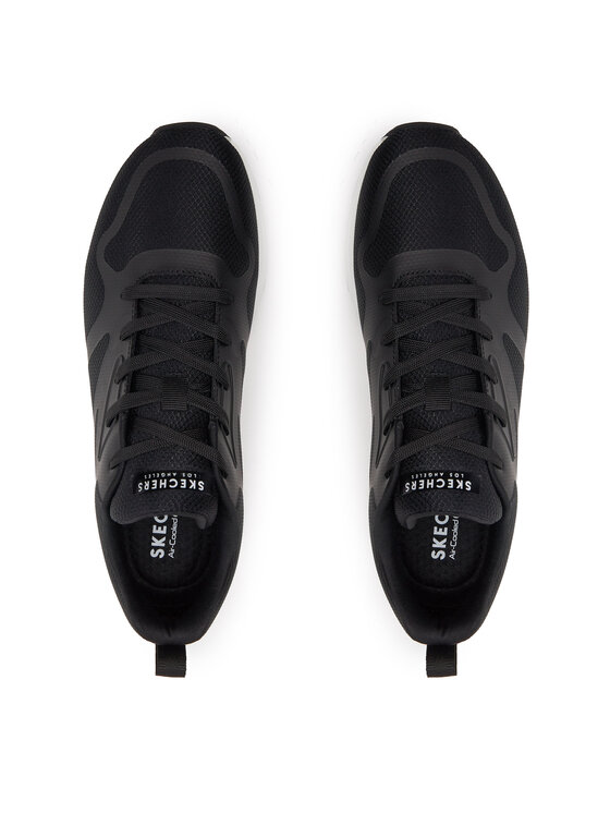 Skechers Skechers Snīkeri Tres-Air Uno-Revolution-Airy 183070/BLK Melns