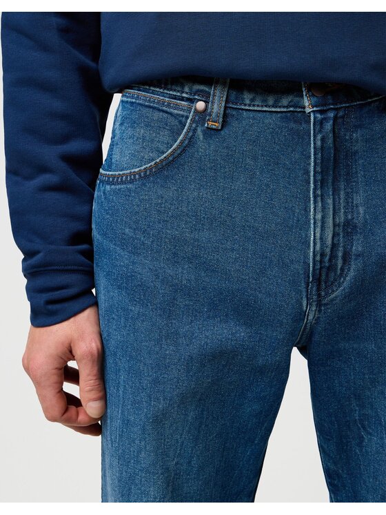Wrangler Wrangler Jeans 112370955 Blu Straight Leg
