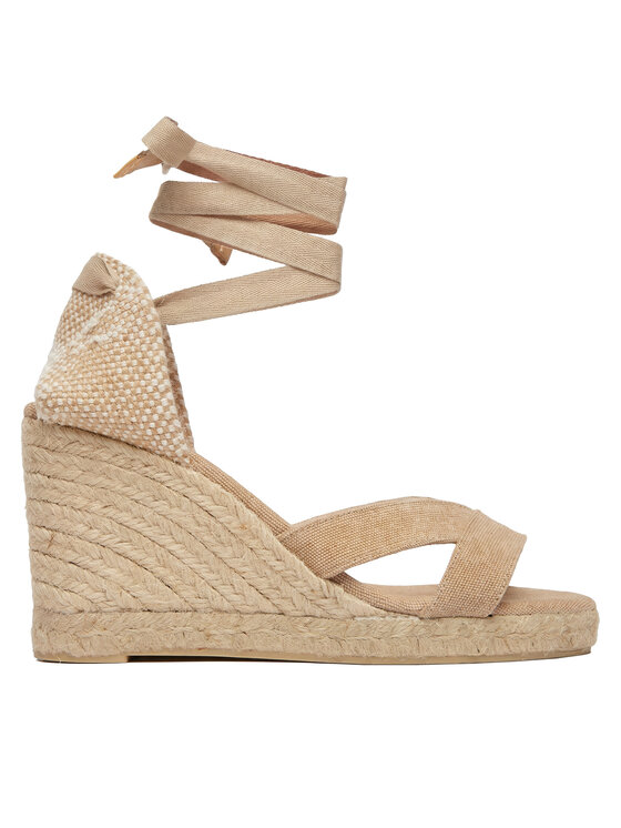 Castañer Castañer Espadrilky Bailey 25633 Béžová