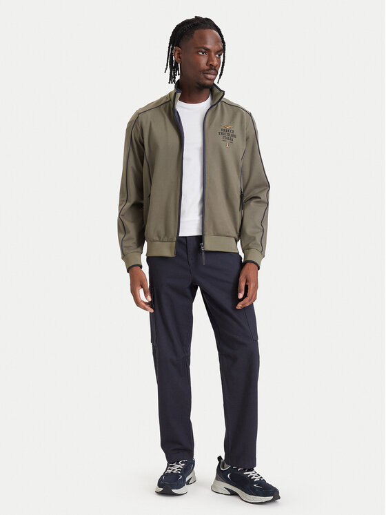 Aeronautica Militare Aeronautica Militare Bluza 262FE2138UF00691 Khaki Regular Fit