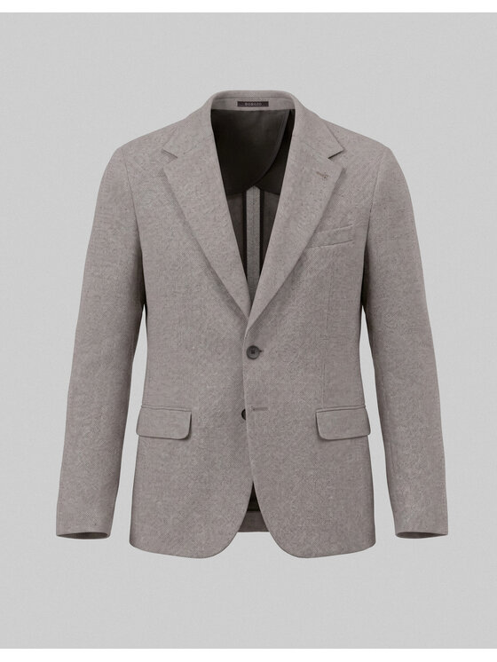 Borgio Borgio Marynarka Assoro Beżowy Slim Fit