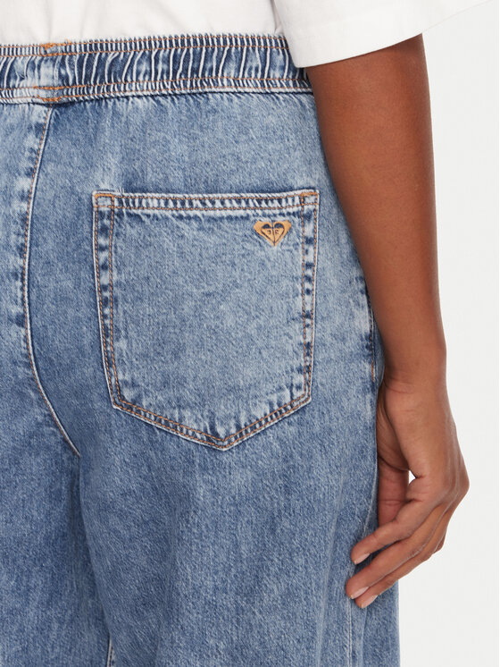 Roxy Roxy Jeansy Stunning ERJDP03313 Niebieski Relaxed Fit