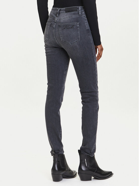 KARL LAGERFELD KARL LAGERFELD Jeansy A3W10016 Šedá Skinny Fit
