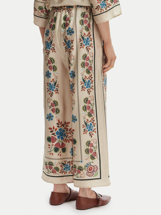 Weekend Max Mara Weekend Max Mara Culotte nadrág Snack 2615131032 Bézs Relaxed Fit