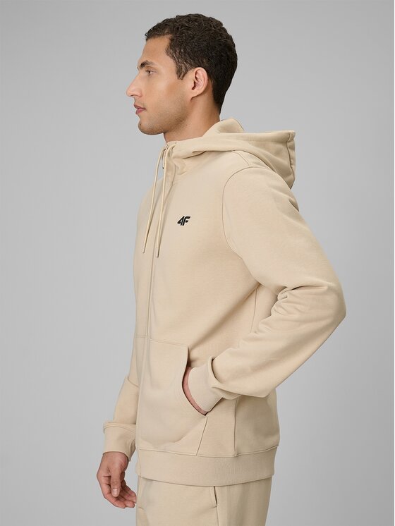 4F 4F Felpa 4FRSS26TSWSM3106-83S Marrone Regular Fit