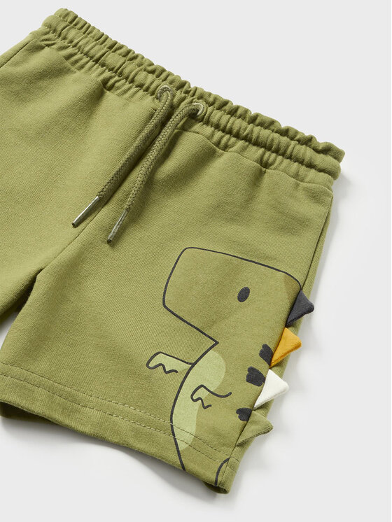 Mayoral Mayoral Pantaloncini di tessuto 1294 Verde Regular Fit