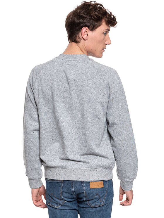 Lee Lee Felpa SIDE POCKET SWS Grigio Regular Fit