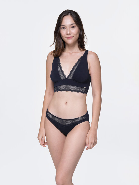Dorina Dorina Reggiseno Bralette Noemie D001562MO007 Blu scuro