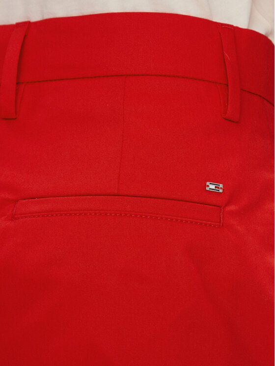 Tommy Hilfiger Tommy Hilfiger Шорти от плат WW0WW41769 Червен Regular Fit
